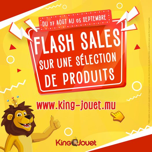 Flash Sales chez King Jouet