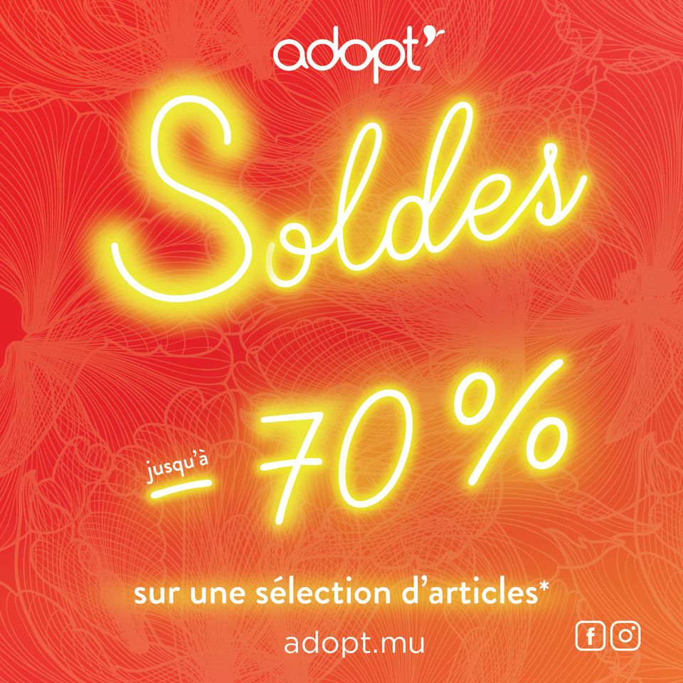 Soldes chez Adopt a la Croisette - August 2020