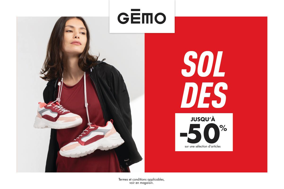 Soldes chez Gemo - August 2020