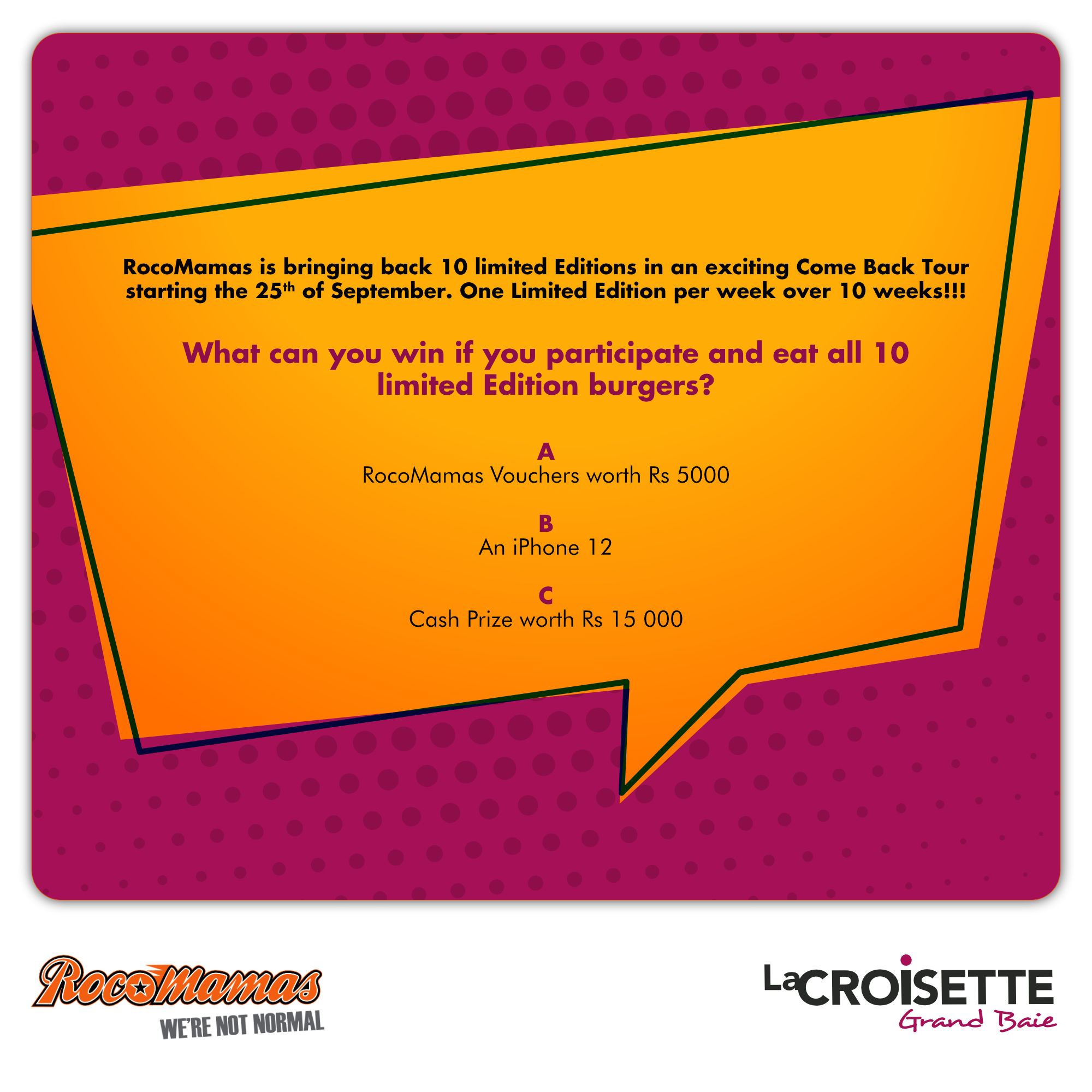 RocoMamas Facebook Contest