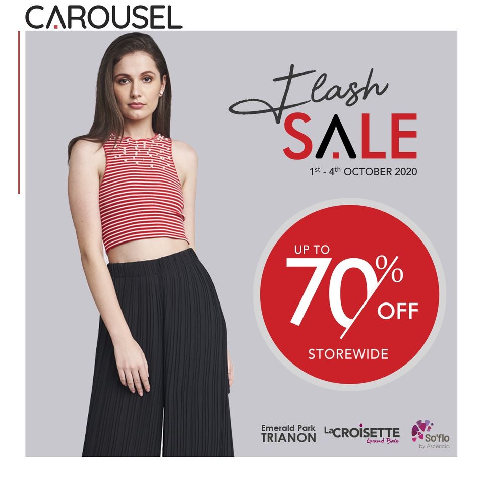 Carousel Flash Sale - Oct 2020