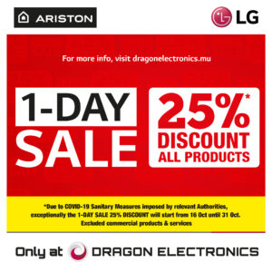 1-DAY SALE AT DRAGON ELECTRONICS