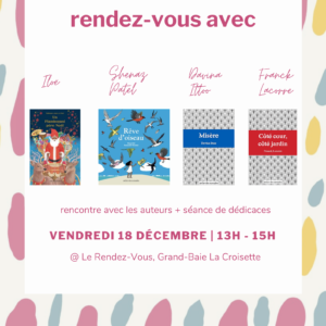 Book Signing at Le REndez-Vous