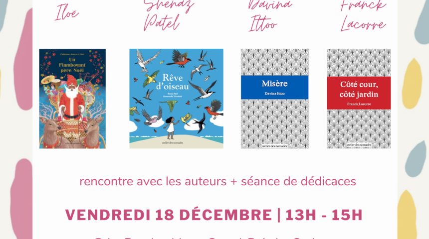 Book Signing at Le REndez-Vous Book Signing at Le REndez-Vous