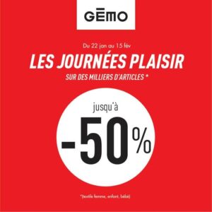 Journées Plaisir – Gémo