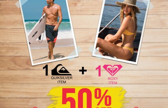Special Valentine offer with Quiksilver