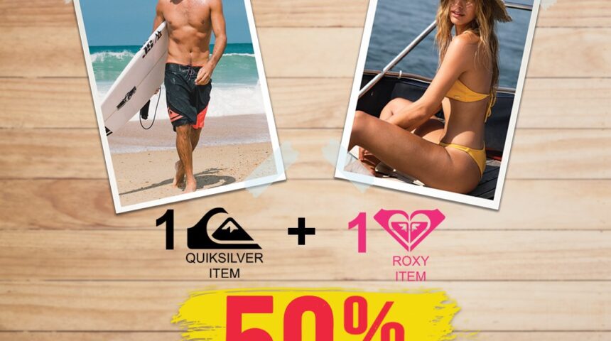 Special Valentine offer with Quiksilver