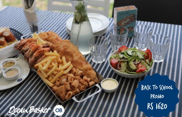 Back to school promo by Ocean Basket