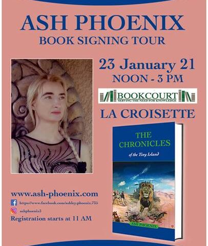 Book tour of Ash Phoenix