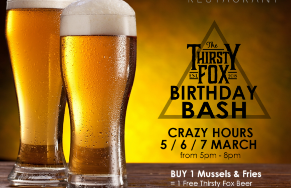 Thristy Fox Birthday Bash at RED