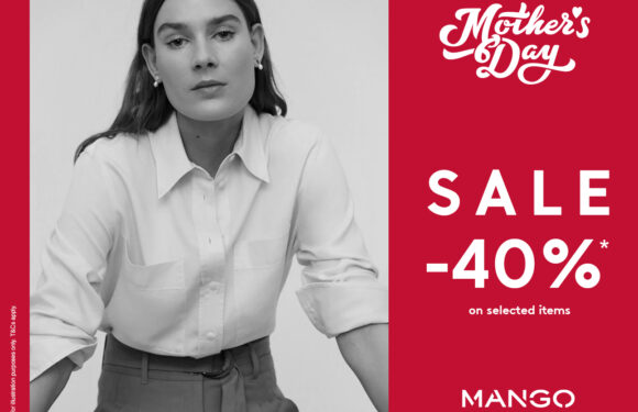 40% off at Mango for Mother’s Day