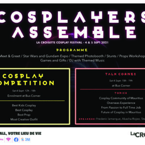 Programme du Cosplay Festival 2021