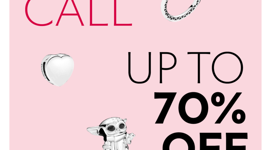 Pandora Sale till 14 Sept