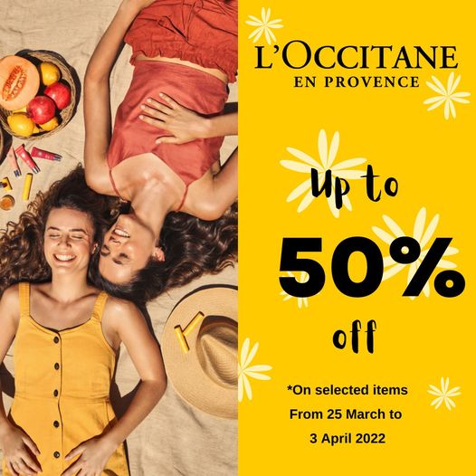 Promo at L’Occitane La Croisette