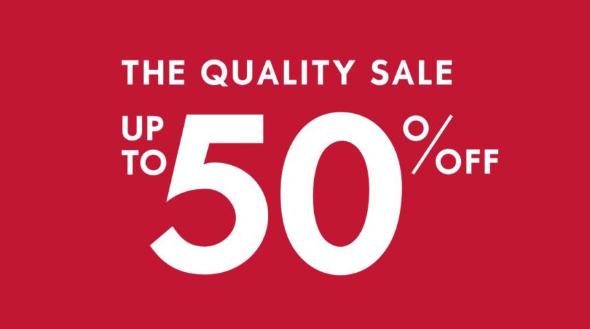 The Quality Sale at Woolworths
